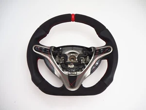 $ HONDA Civic mk8 VIII fn2 Type-R Flat Bottom Include Steering Wheel - Picture 1 of 14