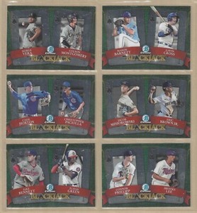 2022 Bowman Draft CHROME BLACKJACK #BJ-1 to #BJ-10  -- PICK ANY YOU WANT