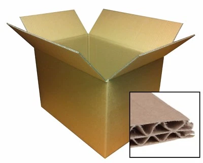 DOUBLE WALL - Strong Heavy Duty Removal Cardboard Boxes Cartons- Various Sizes - Image 1 of 2