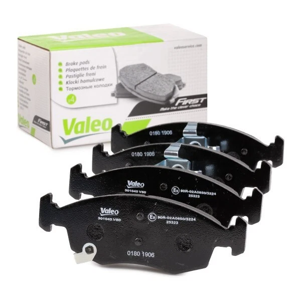 KIT PASTIGLIE FRENO ANTERIORI VALEO LANCIA YPSILON 3 SERIE 312 FIAT 500 PANDA - Immagine 1 di 1