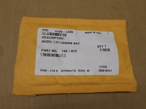 1 NIB SIMPLEX 4100-2320 41002320 AUDIO EXPANSION BAY FACTORY SEALED (2 AVAIL) - Picture 1 of 2