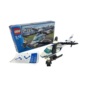 Lego City 7741 Police Helicopter 100% Complete With Box And Manual - Picture 1 of 6