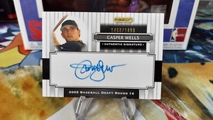 2008 Casper Wells Razor On Card Auto #D/1499
