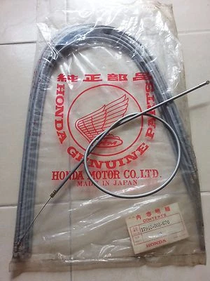 FOR HONDA C100 CA100 C102 CA102 C105 C105T  THROTTLE CABLE NOS 17910-001-670 1PC - Image 1 of 4