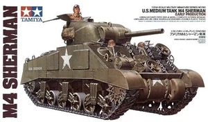 Tamiya 35190 1/35 Scale Model Kit WWII U.S Medium Tank M4 Sherman Early Prod. - Picture 1 of 1