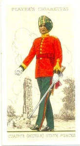 1938 John Player Military Uniforms British Empire-Udaipur (Mewar) State Forces - Picture 1 of 1