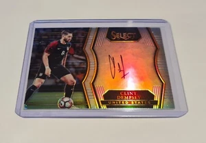 2017/18 Panini Select Signatures Soccer Autograph Clint Dempsey - Picture 1 of 2