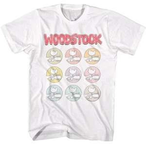 Woodstock Partridge Bird Guitar Repeat Men's T Shirt Rock & Soul Music Merch - Picture 1 of 3