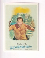 2010 Topps Allen & Ginter DAVID BLAINE Rookie Card RC Illusionist #272 RARE