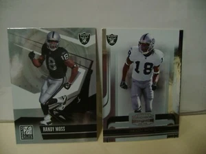 RANDY MOSS LOT 2006 DONRUSS ELITE #73 DONRUSS GRIDIRON GEAR #75 - Bild 1 von 1