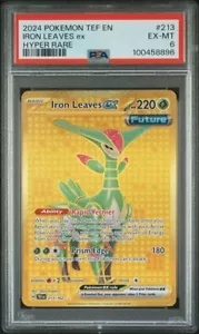 POPULATION 2 PSA 6 Iron Leaves ex 213/162 Sv05: Temporal Forces Holo πππππ - Picture 1 of 2