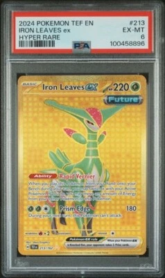 POPULATION 2 PSA 6 Iron Leaves ex 213/162 Sv05: Temporal Forces Holo 💎💎💎💎💎 - Image 1 of 2