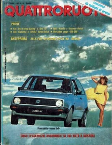 Quattroruote 336 ott. 1983 Fiat Opel Kadett Alfa Giulietta ed. Domus FF05 - Foto 1 di 1