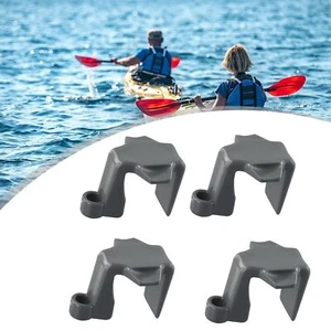 4 Pack Pontoon Boat Rail Fender Hanger Adjuster Square Tube Rails Clip Bumpers - Picture 1 of 7