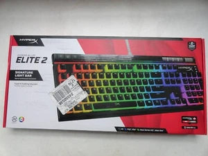 HyperX Alloy Elite 2 Mechanical Gaming Keyboard PC PS5 Xbox X PS4 NEW SEALED - Picture 1 of 8
