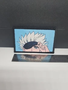 Anime Inspired Morale Patch Custom Tactical Satoru Gojo 2x3 inch - Picture 1 of 2
