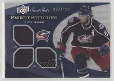 2007-08 Upper Deck Sweet Shot Sweet Stitches /299 Rick Nash #SST-RN