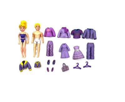 Polly Pocket Dolls With Rick & Polly Dolls, Clothing, Shoes, & Accessories Set 5 - Image 1 of 2