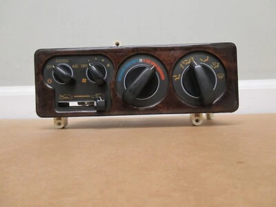 92-97 Mitsubishi Montero Woodgrain Climatizador Aire Acongelación Térmica HVAC Manual Foto 1 de 4