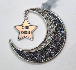 DD1 Shine bright I LOVE YOU TO MOON & BACK ORNAMENT Ganz - Bild 1 von 3