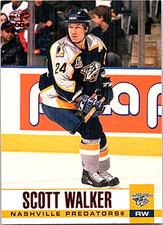 2003-04 Pacific Red Hockey #195 Scott Walker Predators