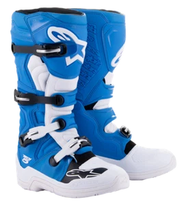 ALPINESTARS STIVALI Tech 5 BLU BIANCO MOTO Enduro Waterproof TG 38 39 40,5 42... - Foto 1 di 1