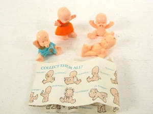 Lil' Babies Baby Oodles Puppen Spielzeug Figuren Vintage 80er Jahre von LJN; 4 Stück - Bild 1 von 4