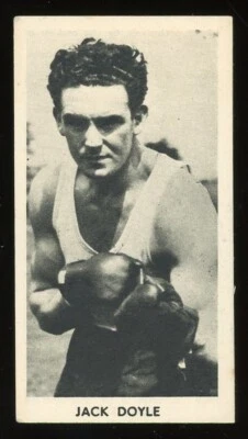 1938 F.C. Cartledge Famous Prize Fighters Boxing #50 Jack Doyle EX - Image 1 of 2