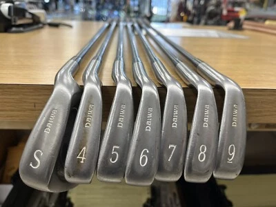 Juego de hierro Daiwa Golf Hi-Trac TCS 4-9 y S SW TR2 damas grafito para diestros Foto 1 de 4