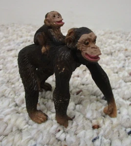 1997 Chimpanzee with Baby Safari Ltd Wildlife Safari 3” Figure - Bild 1 von 4