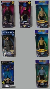 Star Trek TOS NTG DS9 9” Figuras Picard Kirk Sulu Spock Cisko Crusher Nueva Selección - Imagen 1 de 68