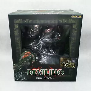 Monster Hunter Terrifying Violent Wyvern Deviljho 9.1in Figure PVC Statue Capcom - Picture 1 of 12