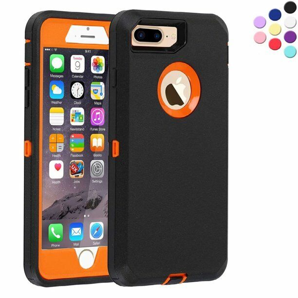 For iPhone 8 Plus Case, iPhone 7 Plus Case Hybrid Shockproof 