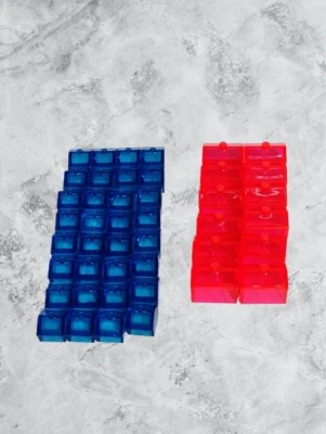 Pokemon Monopoly Collectors Edition 1999 Replacement Pieces 32 Houses/ 12 Hotels - Image 1 of 4