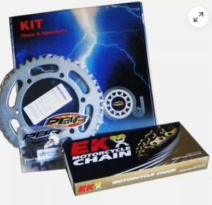 KIT CATENA CORONA PIGNONE PBR / EK PER HM CRM F 125 2008 2010 EK2525 - Bild 1 von 1