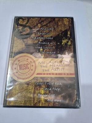 Message From the Heart of the Artist Volume One Brand NEW DVD The Music Matters - Image 1 of 2