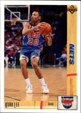 1991-92 Upper Deck New Jersey Nets Basketball Card #24 Kurk Lee
