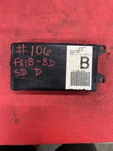 FORD SUPER DUTY F250 F350 7.3L 2WD GEM MODULE 99-01 F81B-14B205-BD # 106 - Picture 1 of 2