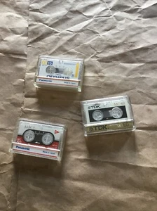 Panasonic MC60 Cassette & TDK X3 Tapes..See Photo - Picture 1 of 12