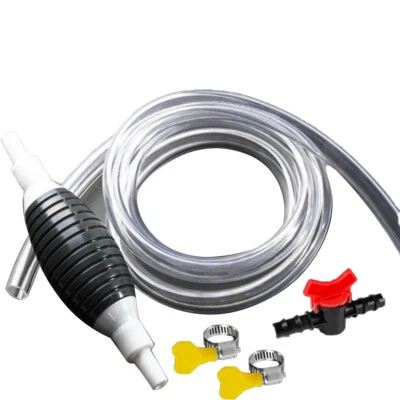 Oil Output Extractor Manual Gasoline Absorber Hand Fuel Air Pump Petrol Transfer - Image 1 of 4