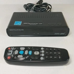 Digital Stream DTX9950 Analog Pass Through DTV Converter Box With Remote WORKS - Picture 1 of 11