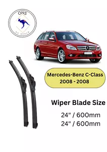 WIPER BLADES FOR Mercedes-Benz C-Class 2008 - 2008 (S204) Wagon - Picture 1 of 4