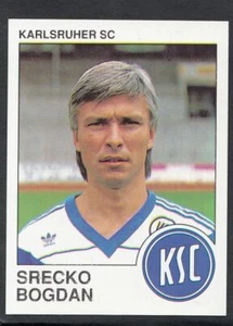 (ZZ) Panini Fussball 1990 Sticker No 162 - Srecko Bogdan - Karlsruher SC - Picture 1 of 1