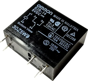 Relé Omron G2R-14 5VDC SPDT (1 forma C) 5V DC 8A 47 ohmios - Imagen 1 de 9