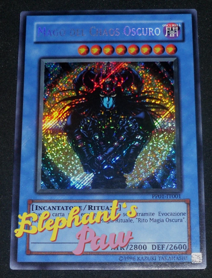 Yugioh - Mago del Chaos Oscuro RARA SEGRETA - PP01-IT001 - Immagine 1 di 1