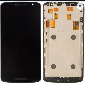 MOTOROLA MOTO X PLAY XT1562 XT1563 TOUCH SCREEN BLACK GLASS FRAME LCD DISPLAY
