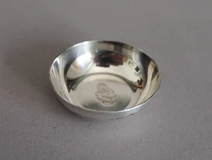 rundes Schälchen Schale D 5 cm von WMF NS Nickel Silber Geislingen Steige - Picture 1 of 3