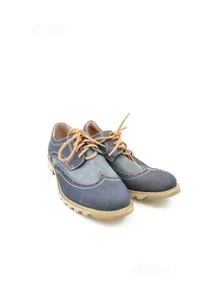 Scarpe Uomo Cat Blu Con Lacci Marroni N. - Foto 1 di 3
