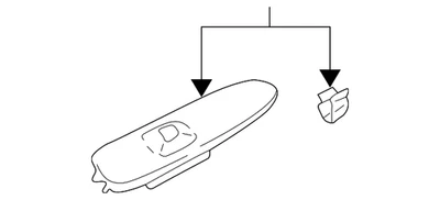 Genuine GM Switch Panel 16830366 - Image 1 of 2