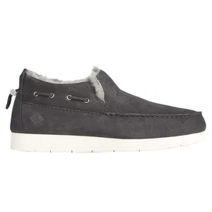Sperry MocSider Winter Slip On Mens Black Casual Shoes STS23796 - Picture 1 of 5